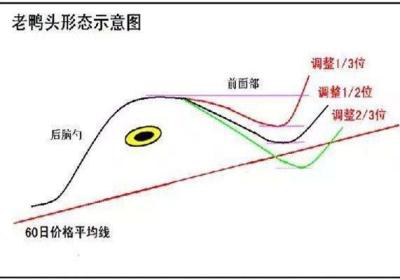 老鸭头形态能涨多高?失败的老鸭头形态是怎样的?